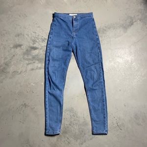 Topshop Joni Jeggings - Medium Wash - W28 L32